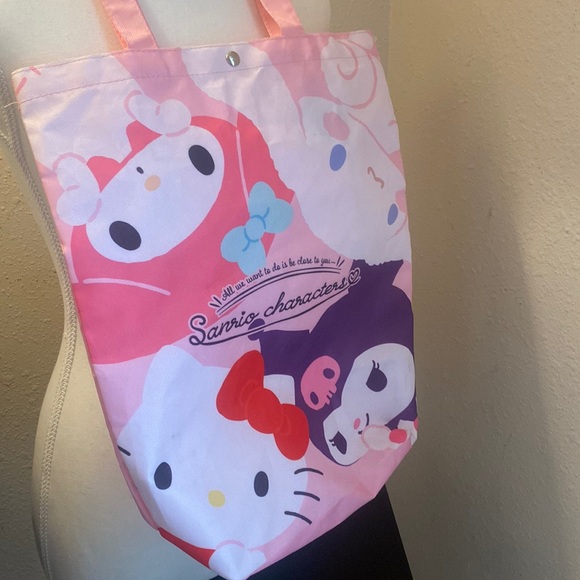 🎀 Sanrio Pink Tote Bag NWT - Picture 1 of 4